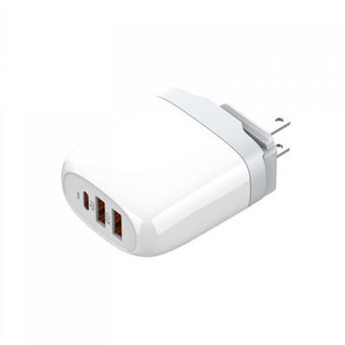 Củ sạc nhanh LDNIO GaN PD65W PD4.0 QC3.0 USB QC3.0 USB-C A3511Q